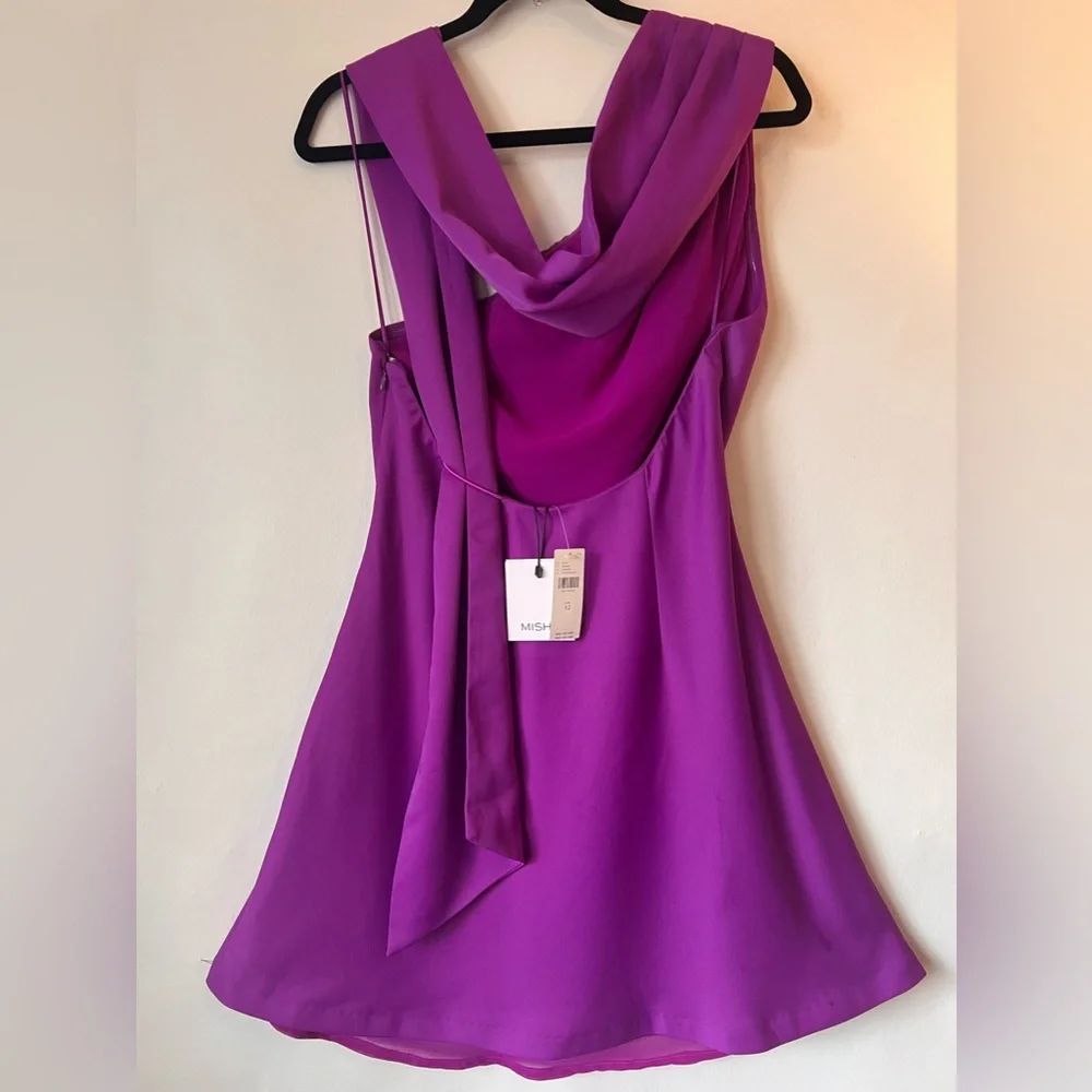 Anthropologie MISHA Halter Mini Dress - Picture 14 of 16
